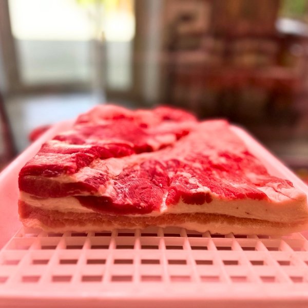 Pancetta fresca da griglia Molo di Borbera Da Pina borghetto molo borbera